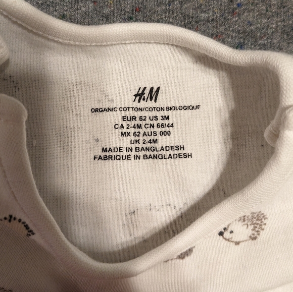 *4/$20* long sleeve onesie - Picture 2 of 3